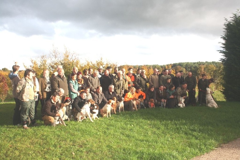 Rencontre Saint Hubert Régionale Saint Just 35 -photo de groupe 2014